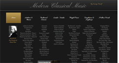 Desktop Screenshot of modernclassical.com