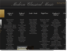 Tablet Screenshot of modernclassical.com